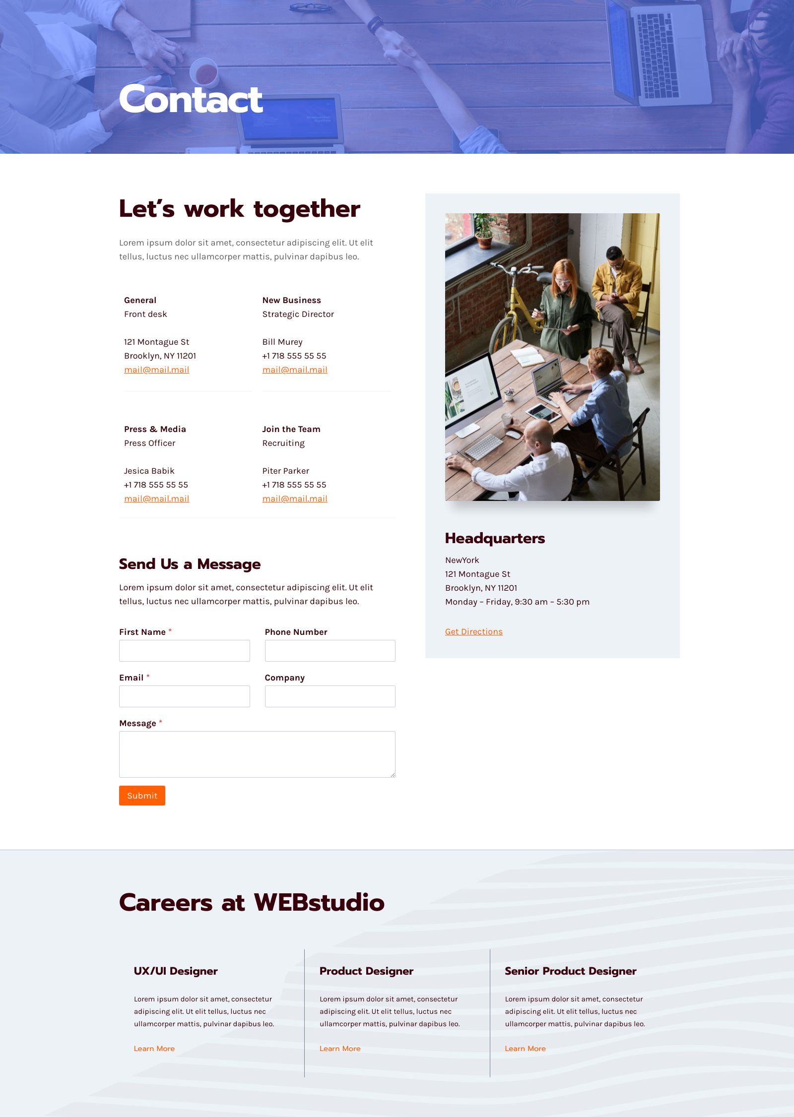 Contact -